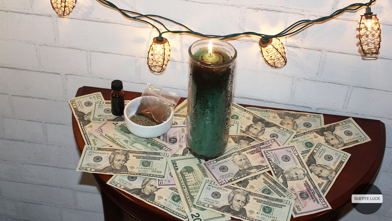 Money Candle Spell Wealth Candle Money Growth Candle Cash Etsy UK