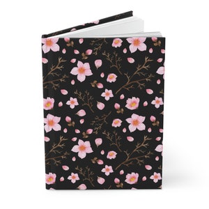 Cherry Blossom Diary - Sakura Flower Springtime Journal, Inspiring Notebook for Writing & Creativity