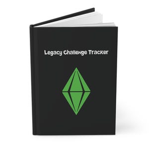Legacy Challenge Tracker - Hardcover Matte Journal, Gift for The Sims Lover, Simmers, Gamers