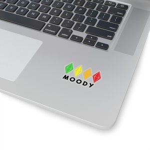 Moody Sims Kiss-Cut Stickers, For indoor use not waterproof image 3