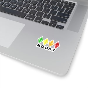 Moody Sims Kiss-Cut Stickers, For indoor use not waterproof image 4