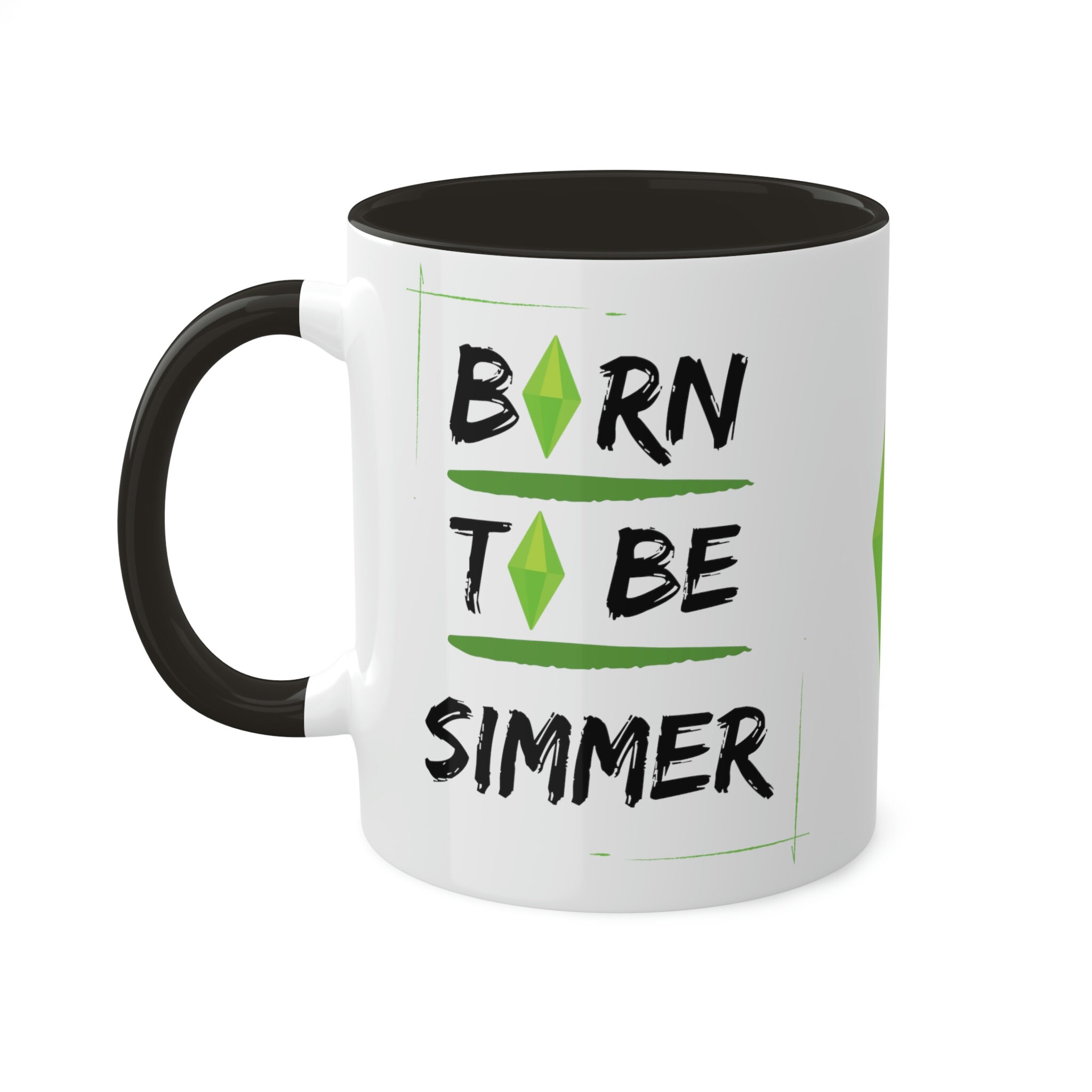 I'm The Sims Addict White Mug Custom Printed Funny Tea Cup Gift