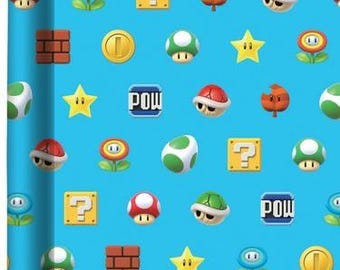 Super Mario Gift Wrap, 20 sq ft