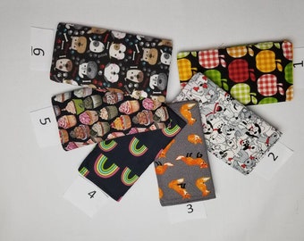 Soft Padded Eyeglass Case: Designer Fabric Sunglass Holder