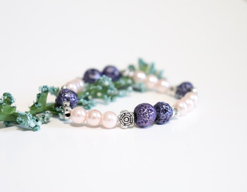 lava bracelet oil diffuser bracelet Purple lava stone bracelet lava bead bracelet lava stone bracelet essential oil bracelet lava bead