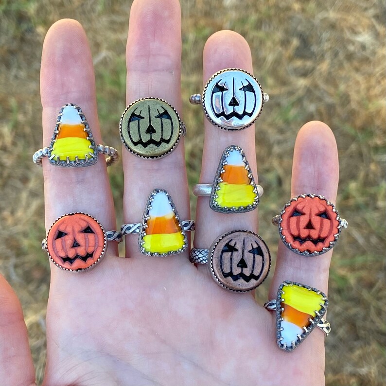 Candy Corn Rings