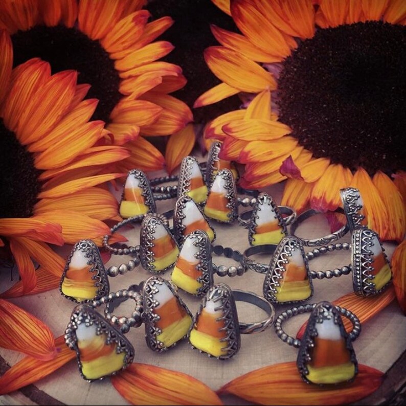 Candy Corn Rings