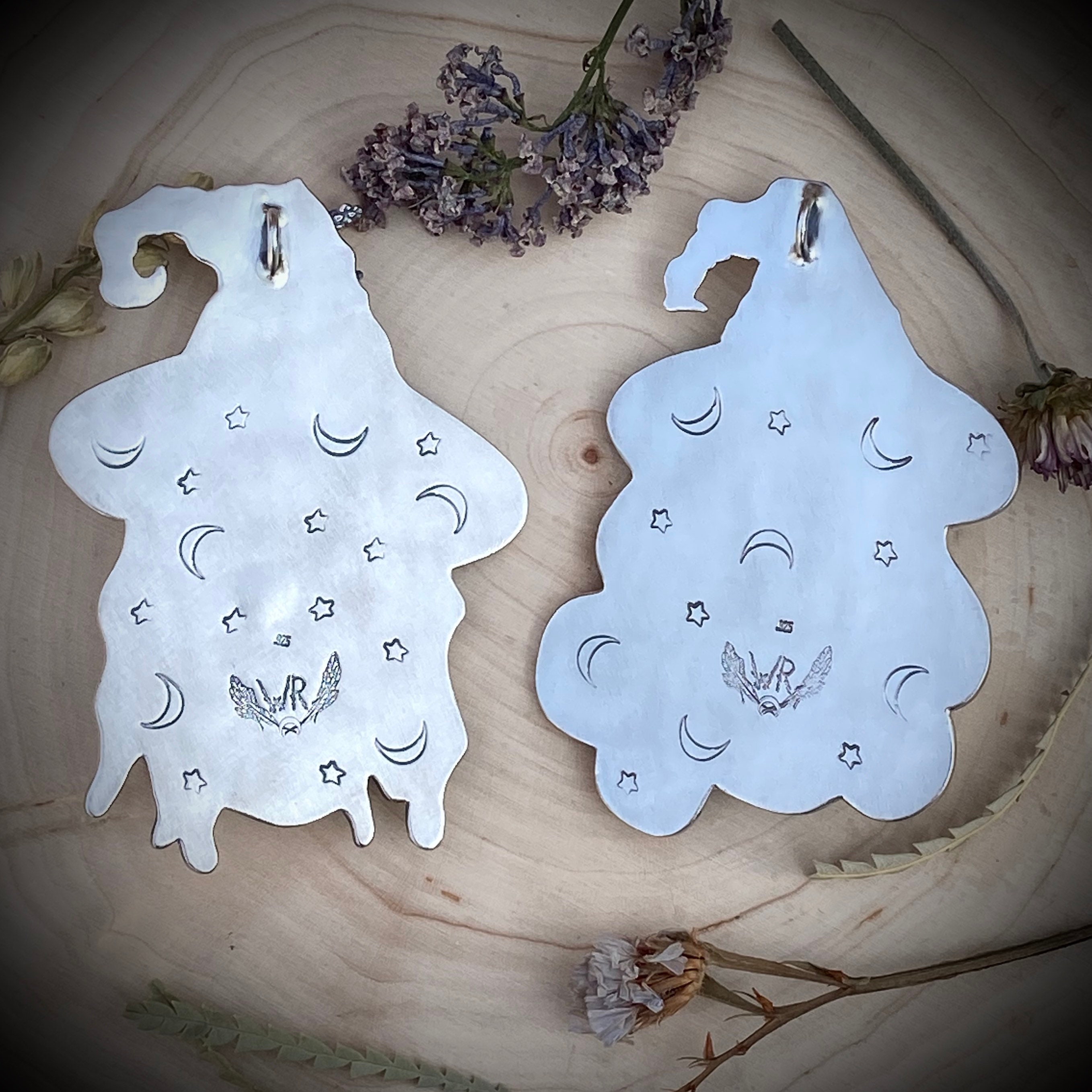Flora & Luna Witch Pendant - Etsy
