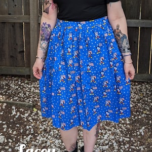 Disney Mickey Mouse & Flag Skirt
