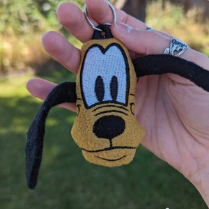 Pluto Inspired Keychain Friend