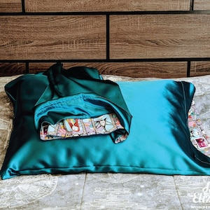 Satin Pillowcase Set: Jack and Sally