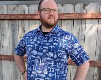 Star Wars Ship Outlines Shirt with Pocket