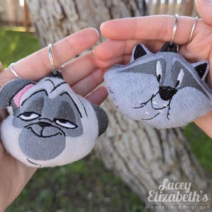 Meeko & Percy Inspired Keychains Friend