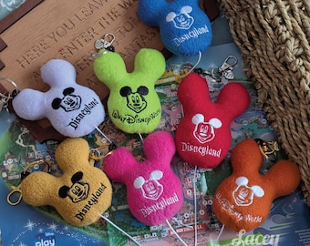 Llavero inspirado en globos de parques