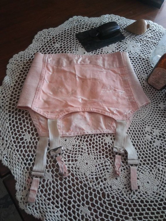 Vintage open bottom girdle/ FREE SHIPPING