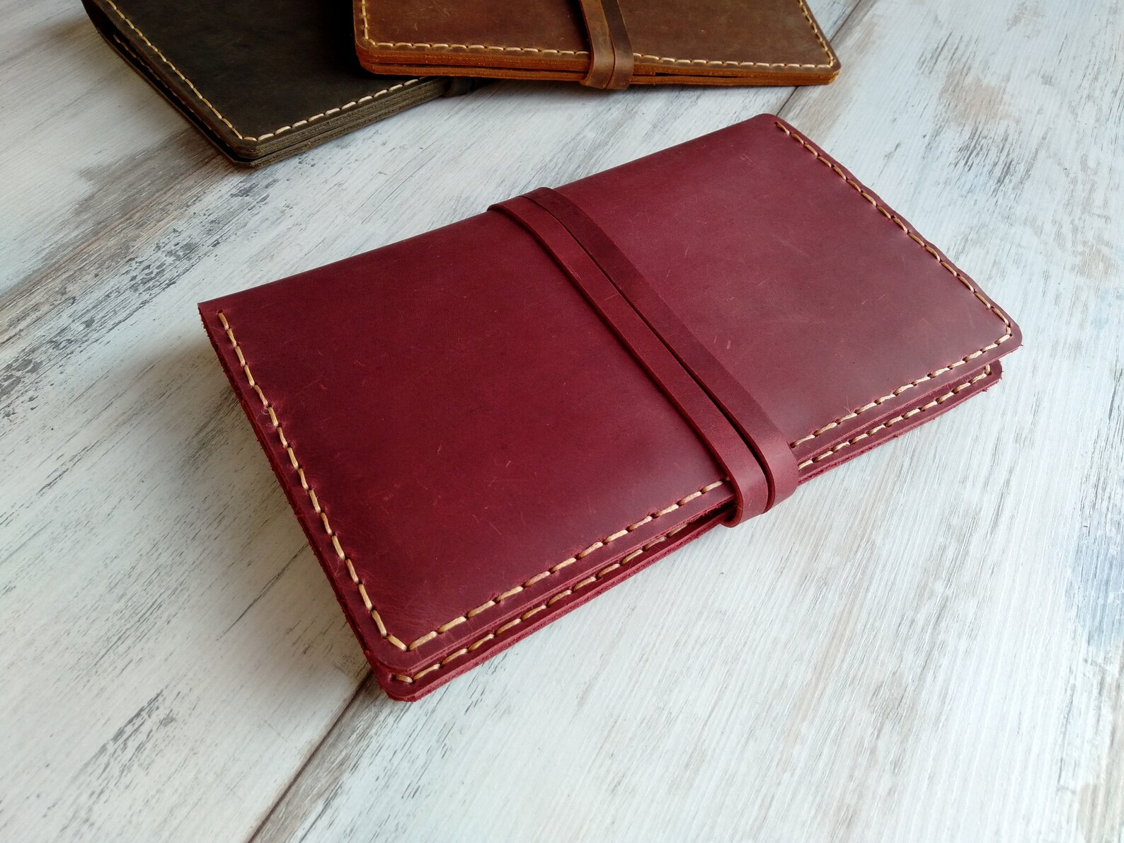 Leather Large Size Moleskine Organizer Leather Moleskine Cover Etsy