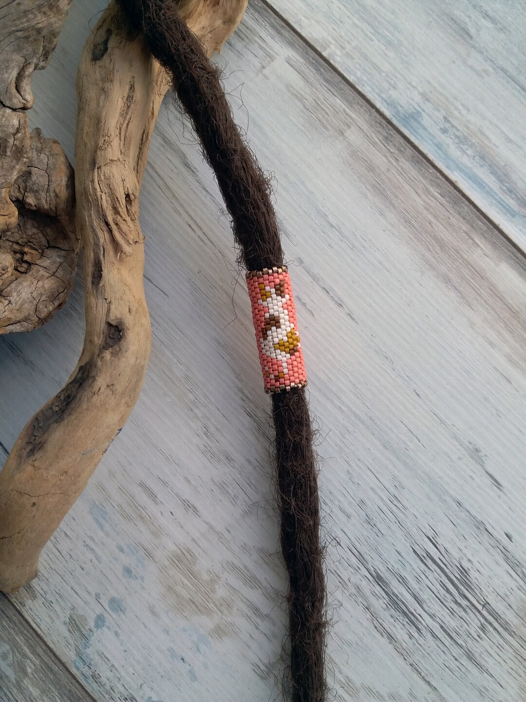 Cat Dreadlock Bead Peyote Stitch Miyuki Dreadbead Dreadlock Etsy