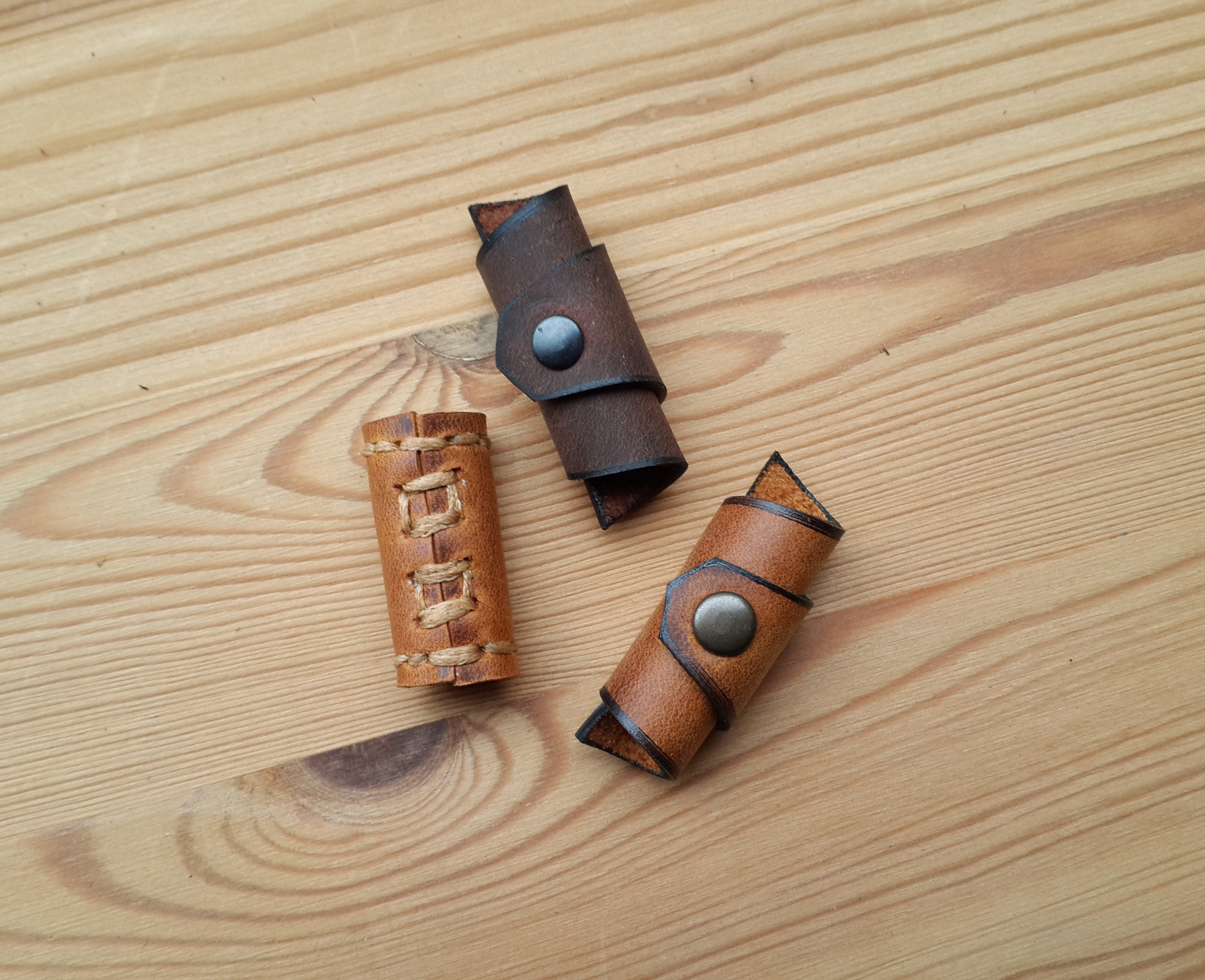 3 PCS Leather Dreadlock Bead Dreadbead Dreadlock Accessory - Etsy