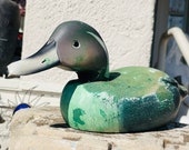 Vintage The Boyds Collection Classic Pintail Wooden Duck Decoy Signed Louenthal
