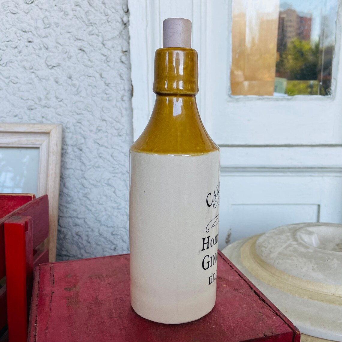 Carmichaels Old Home Brewed Ginger Beer Edinburgh Stoneware Etsy