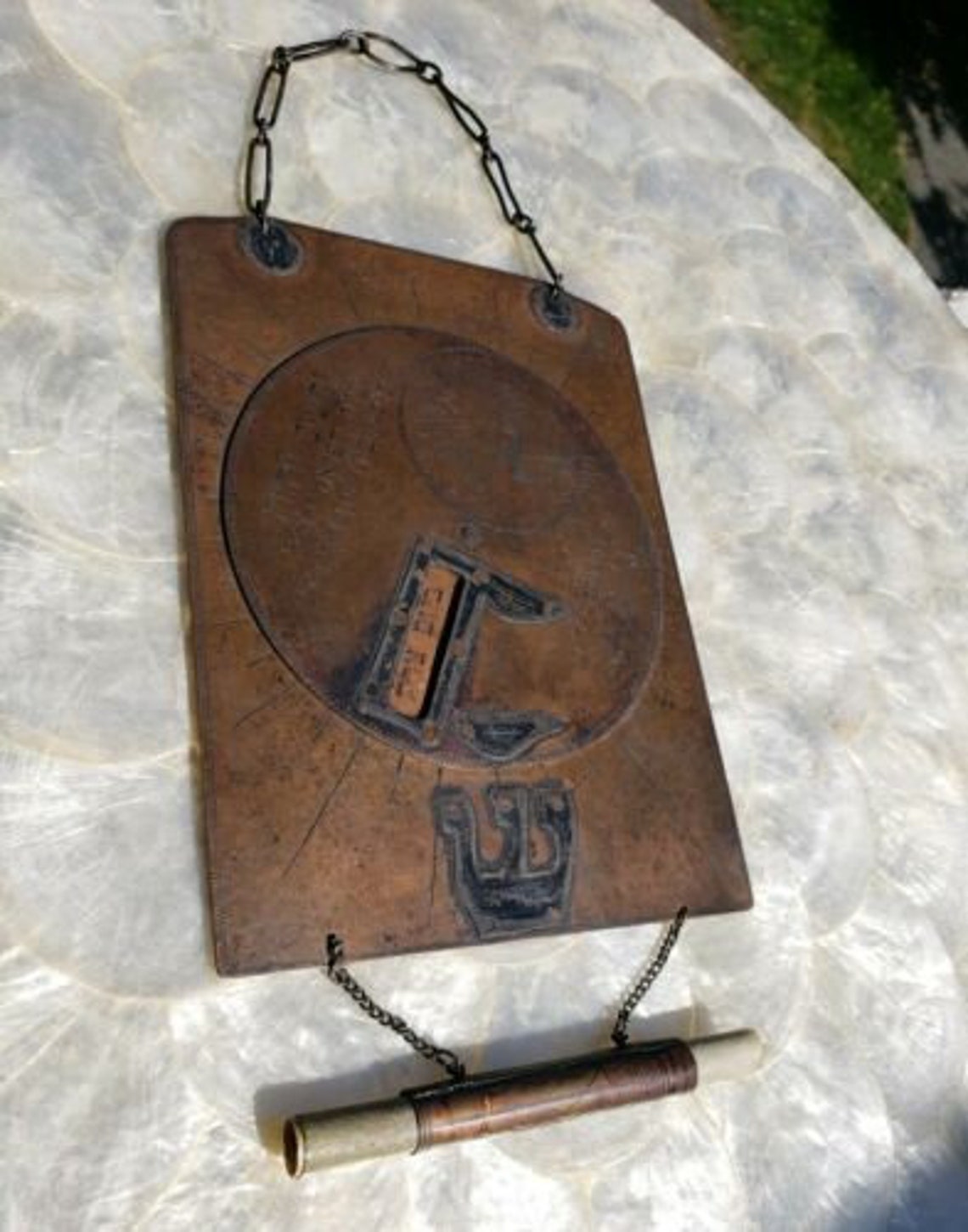 Rare Antique Sacred Hebrew Scroll Parchment Mezuzah Spiritual Etsy