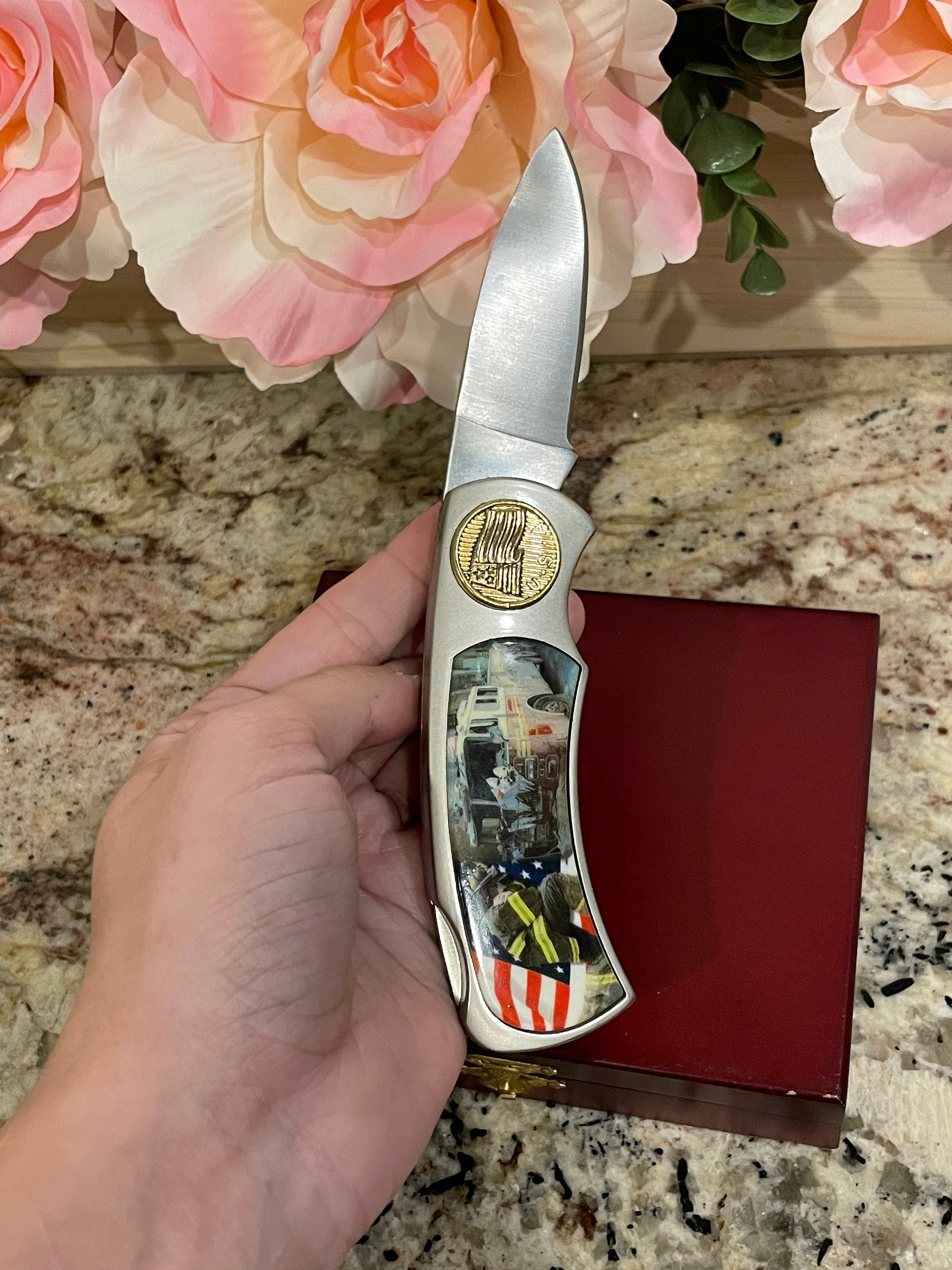 Folding Knife NY Fire Department 