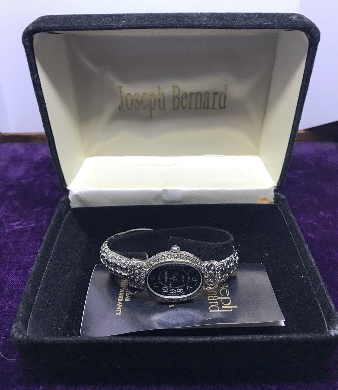 Vintage Joseph Bernard Women's Watch in Original Box, image size:1184x1369