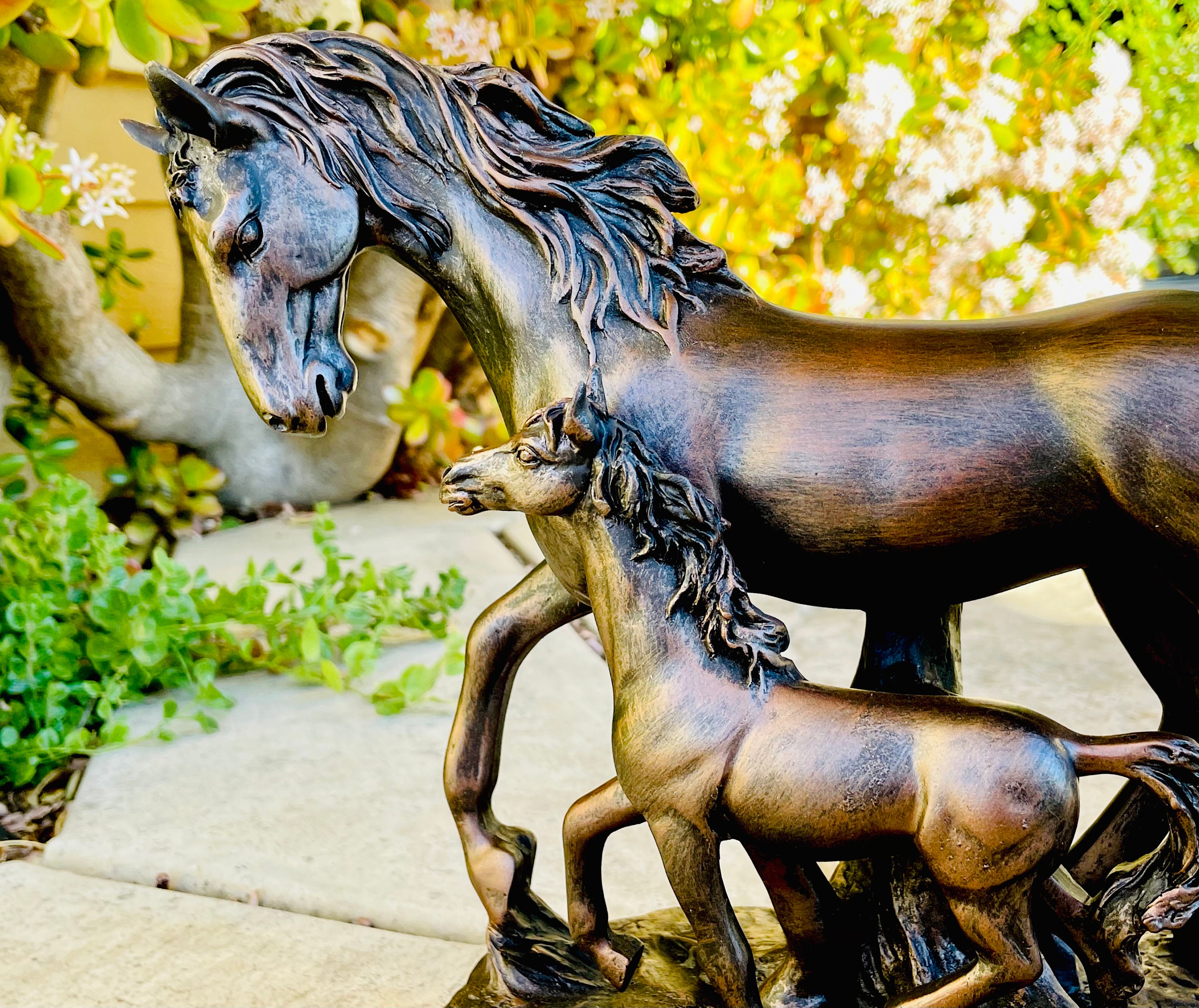 Bronze Tone Horses Cracker Barrel Old Country Store Horse and Etsy