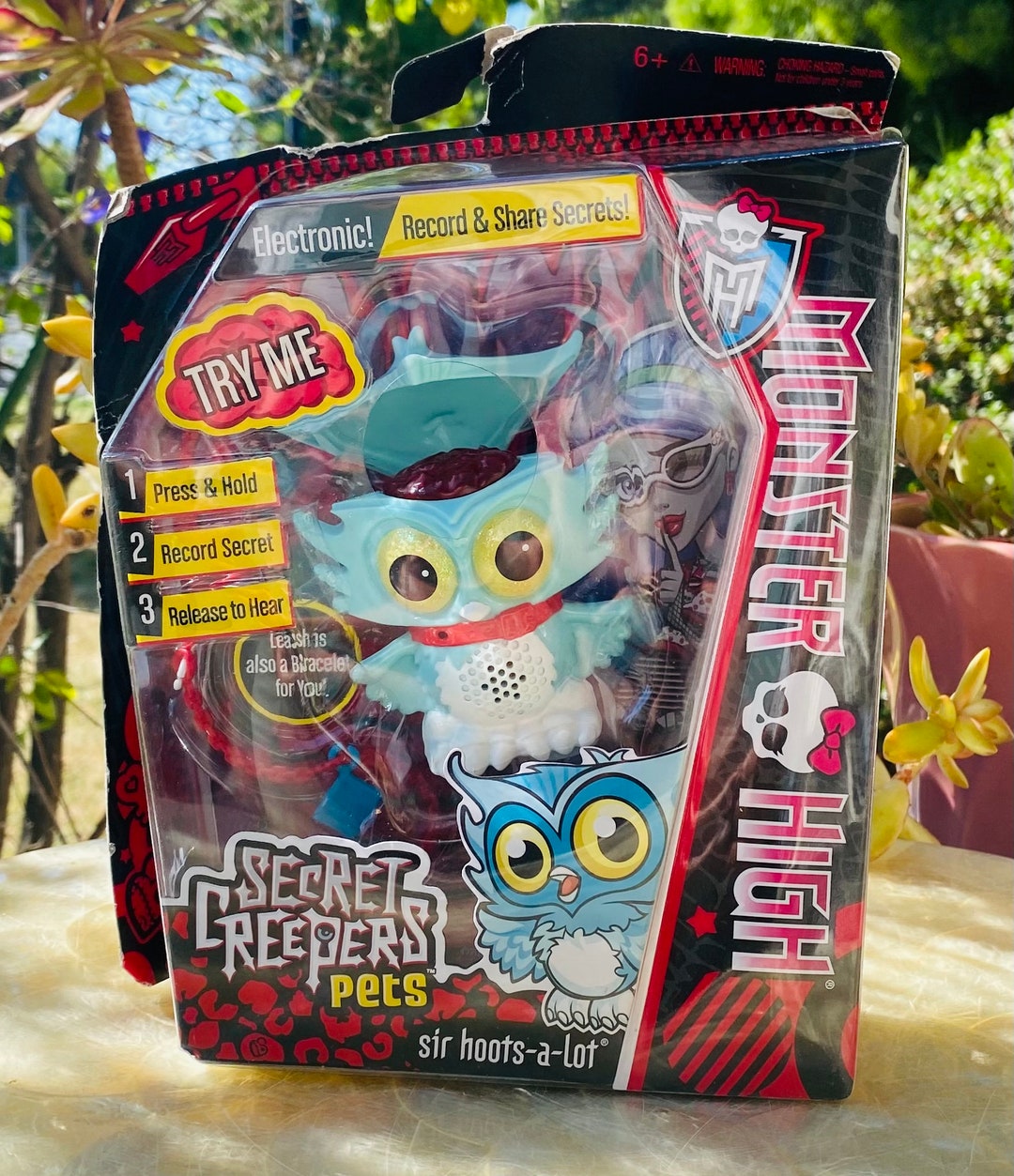 Monster High Secret Creepers Pet Sir Hoots-a-Lot Toy Owl - Etsy 日本