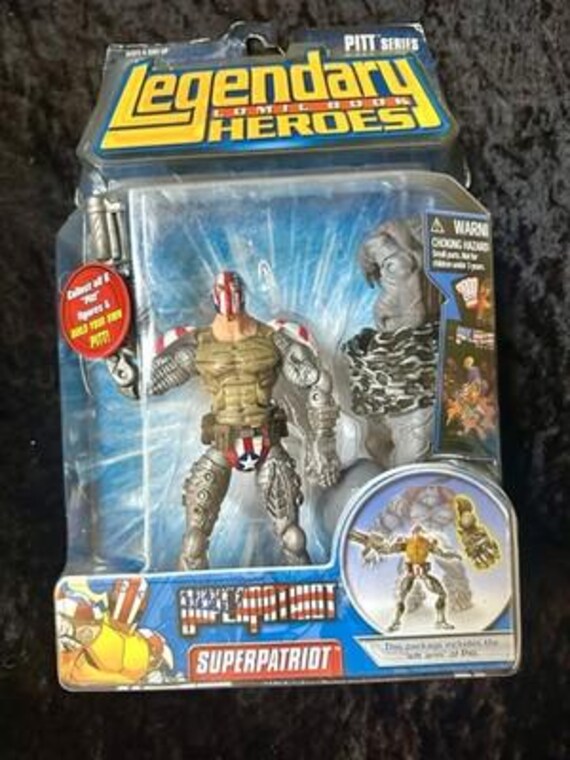 新品 伝説のコミックヒーロー スーパーパトリオット ピットシリーズ 