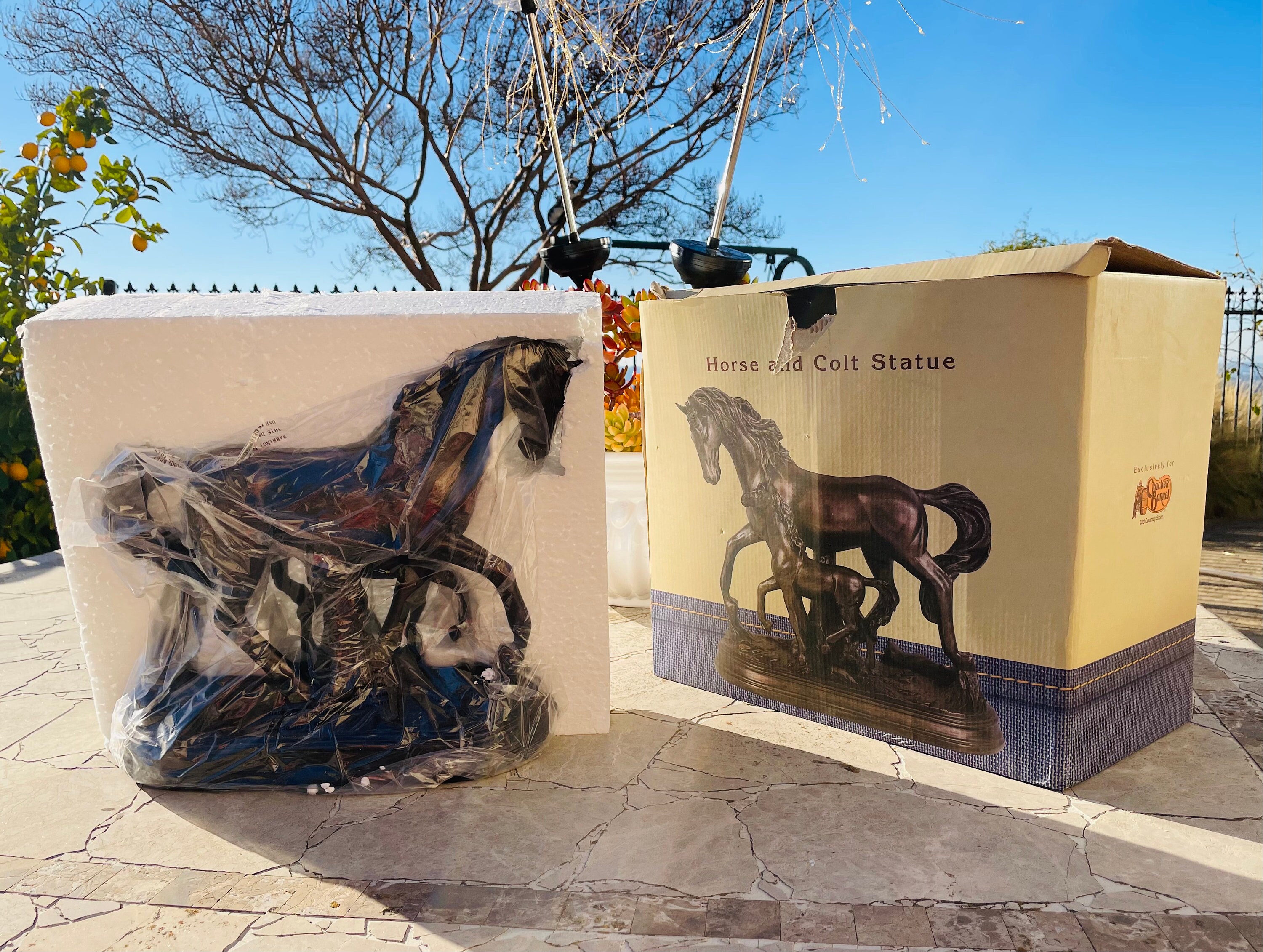 Bronze Tone Horses Cracker Barrel Old Country Store Horse and Etsy