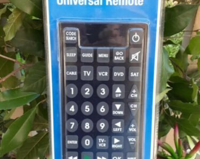 8 in 1 Jumbo Universal Remote Control Works With up to 8 Devices Brand