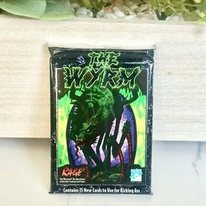 New 1995 THE WYRM Sealed Booster Pack (15 cards) Rage The Werewolf Apocalypse