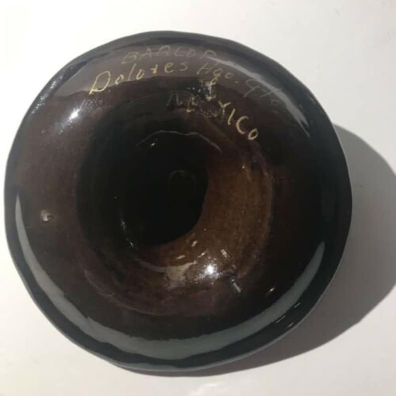 Vintage Barlop Dolotes Ceramic Sombrero Ashtray