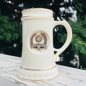 Vintage House of Representatives Porcelain United States Congress Stein Mug Cup