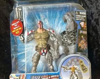 NOWA figurka akcji z serii Legendary Comic Book Heroes Super Patriot Pitt – ZAPIECZĘTOWANA