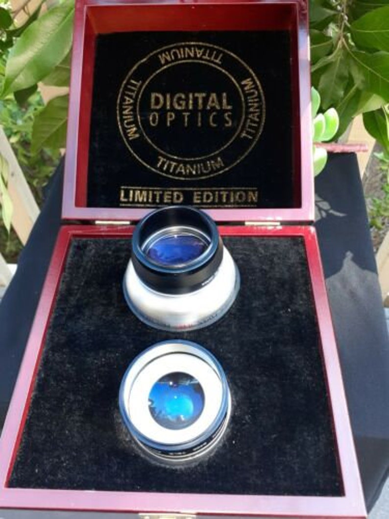 Digital Optics Limited Edition 2.0x Telephoto Lens and 0.45x Etsy