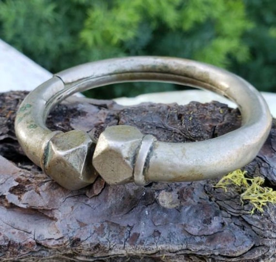 Rajasthan Ethnic Tribal Mixed Metal Gypsy Bracelet