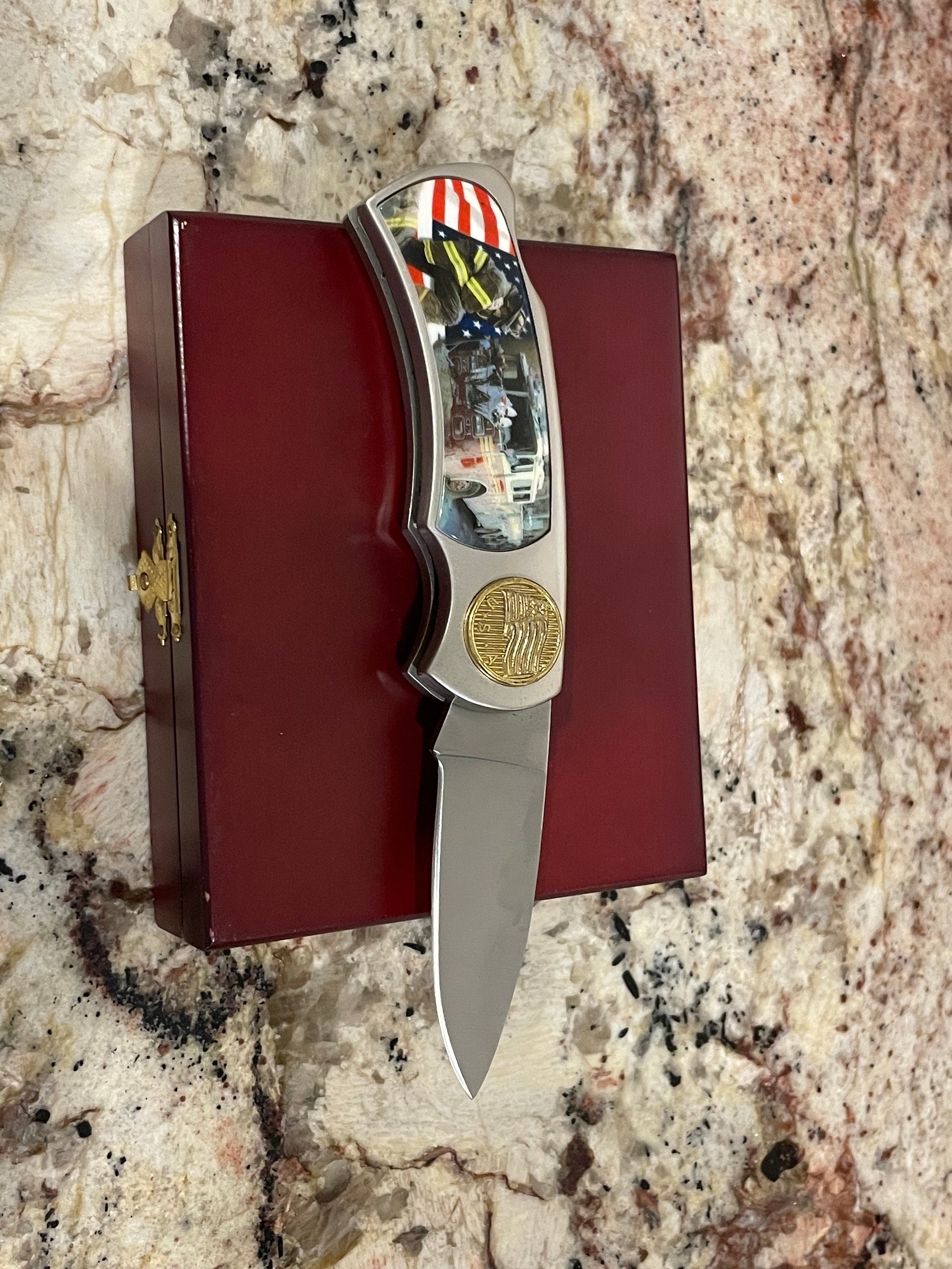 911 NY Fire Dept. メモリアルナイフ Folding Knife NY Fire Department 
