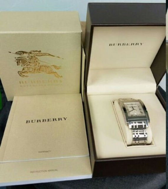 Reloj Burberry para hombre de fabricación suiza. - Etsy México