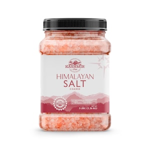 5 lb Himalayan Pink Salt Coarse (2.0mm-3.0mm)  | Free Shipping | 100% Pure, Kosher, Halal, Vegan, Non GMO, Cruelty Free Certified