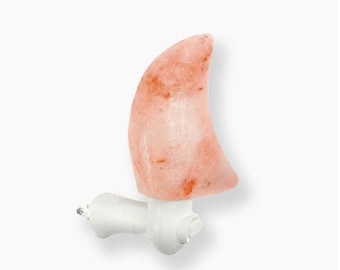 Moon Himalayan Pink Salt Night Light: Calming Nursery Decor