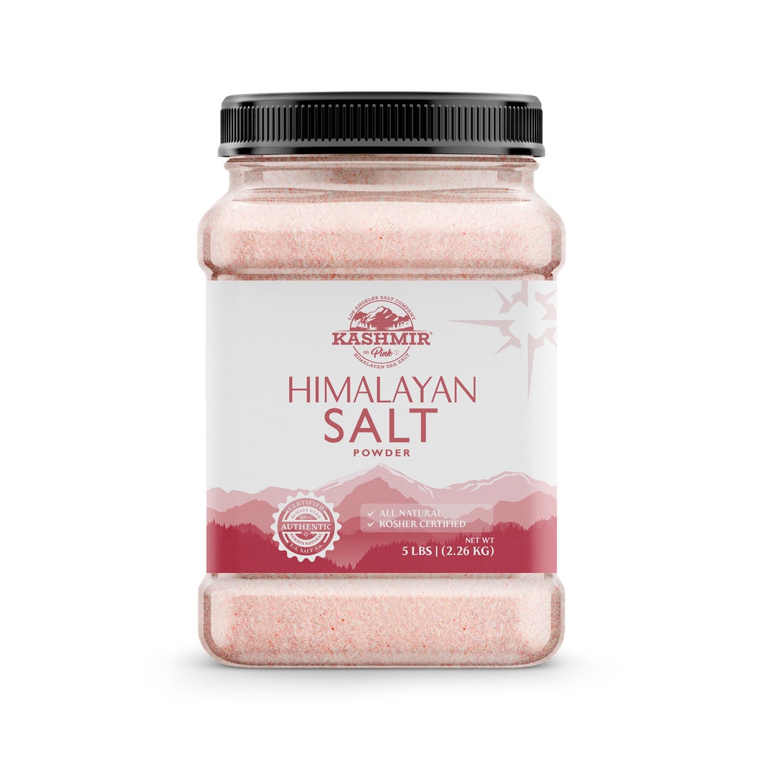 Salt Powder Stack 5 Lb Himalayan Pink Salt Powder (0.1-0.3 Mm) | Free Shipping | 100% ...