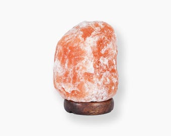 Himalayan Pink Salt Lamp: Natural Crystal with Dimmer Switch