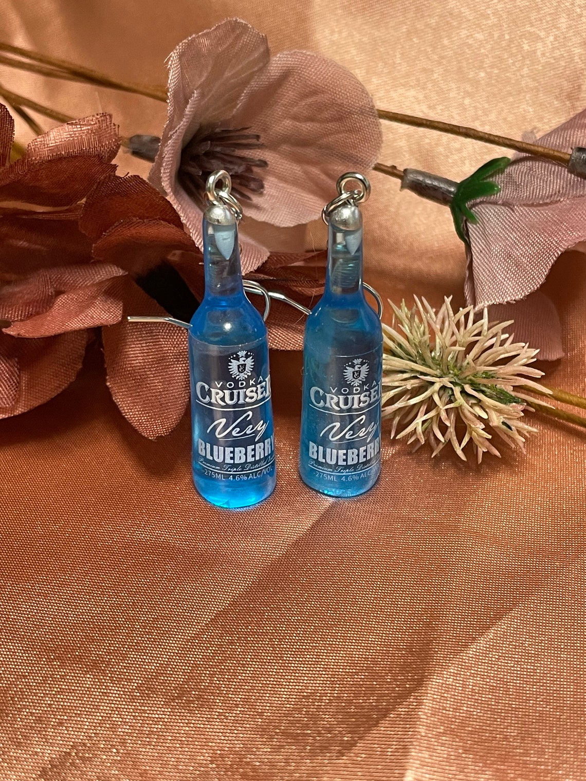 Vodka Bottle Earrings Vodka Earrings Novelty Earrings Etsy