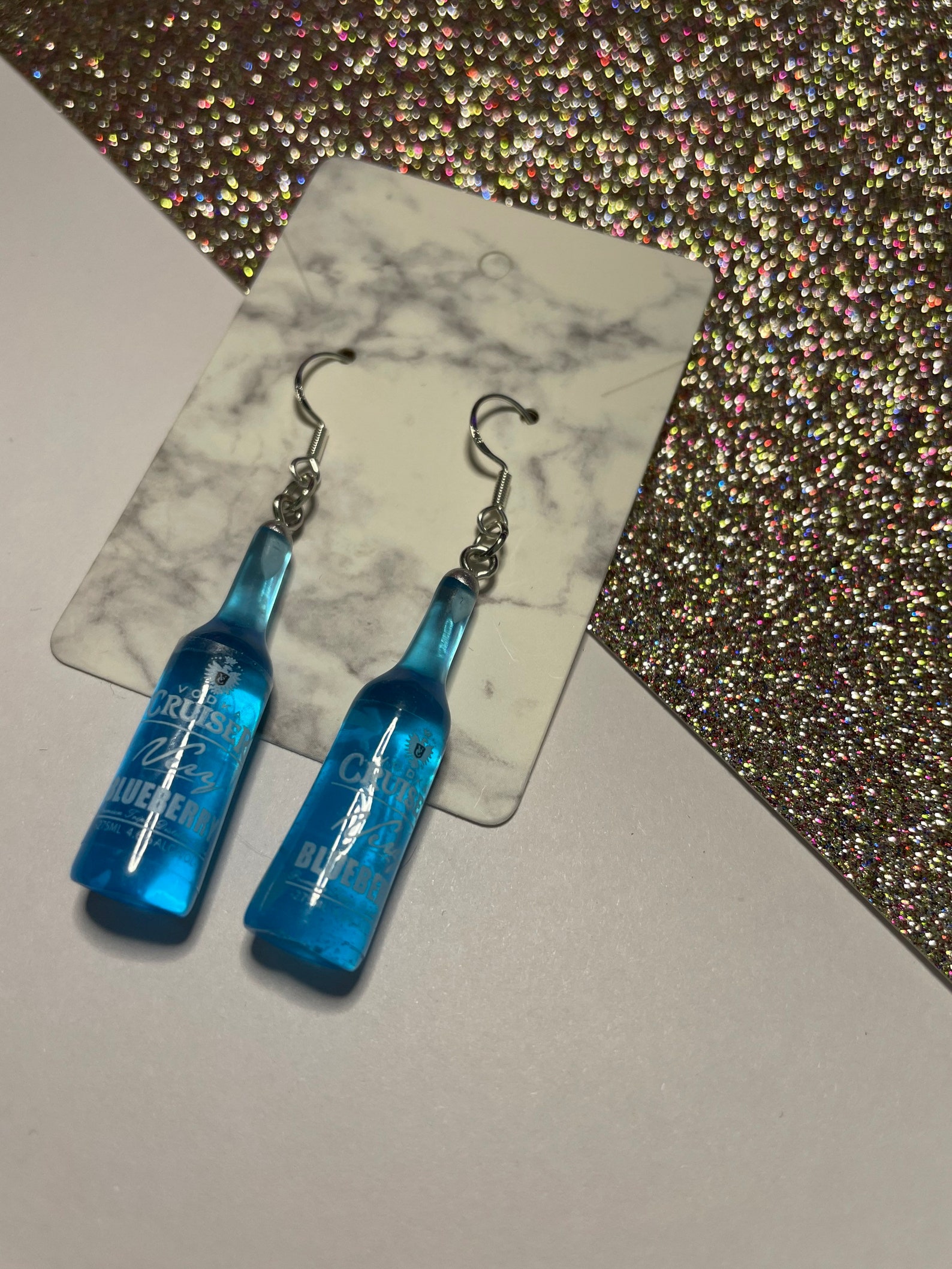 Vodka Bottle Earrings Vodka Earrings Novelty Earrings Etsy