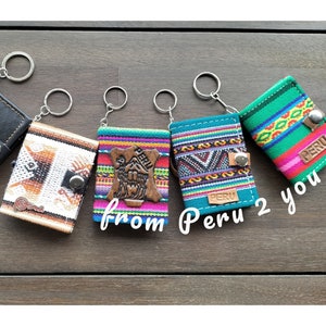Notebook Keyring | Notepad Keychain | Peruvian Keychain