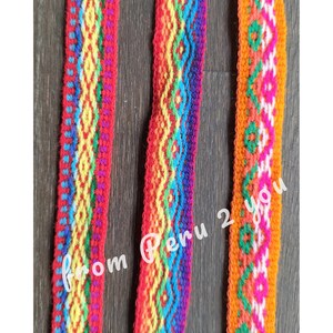 Fabric Trim | Peruvian Textile Trimming | Fabric Ribbon