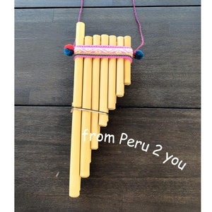 Peruvian Pan Pipes | Andean Flute | Large Flute