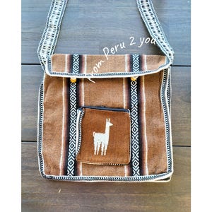 Peruvian Woven Bag | Textile Shoulder Bag | Messenger Bag from Peru | Peruvian Crossbody Bag